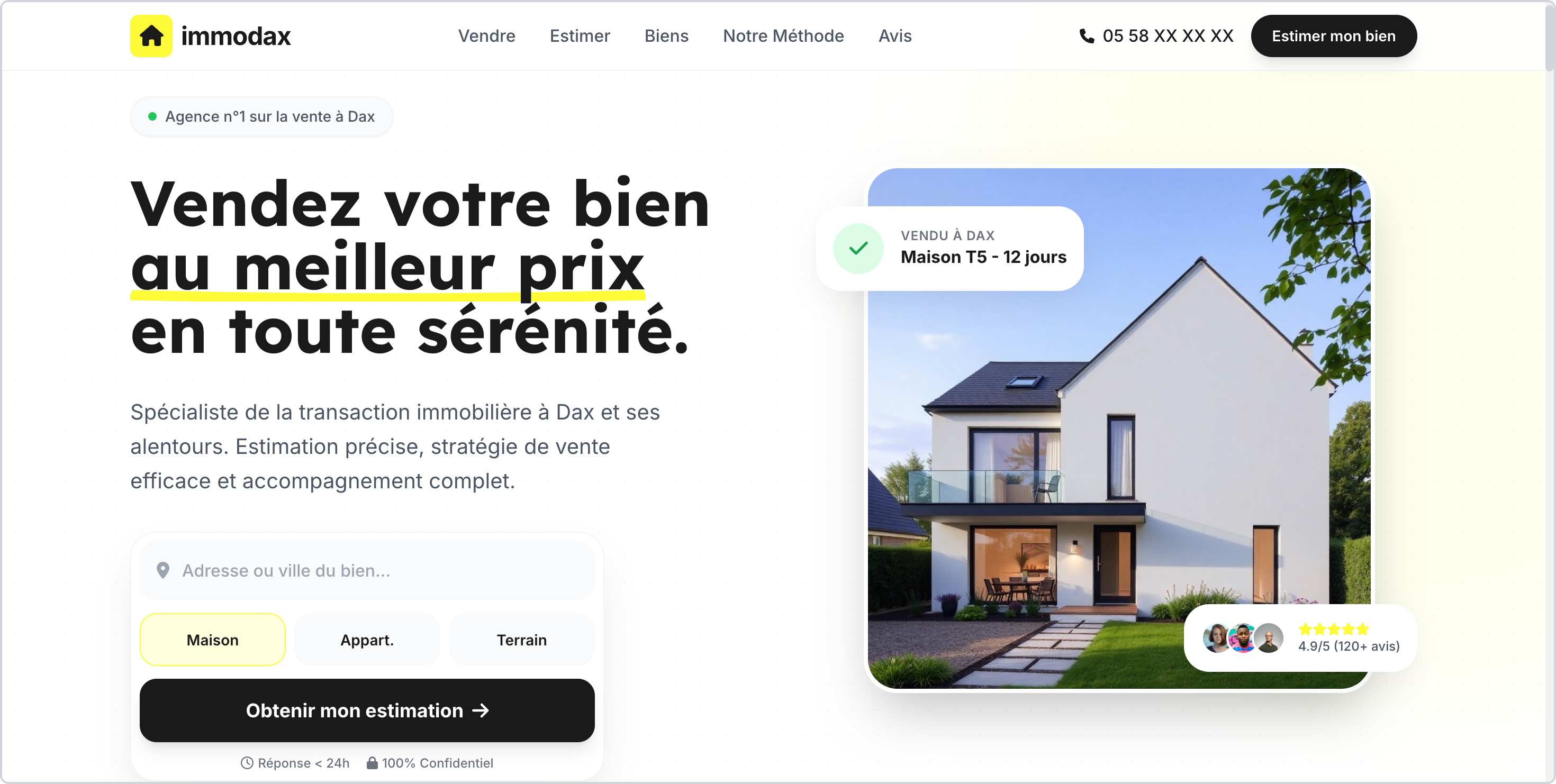 Site stratégique après refonte