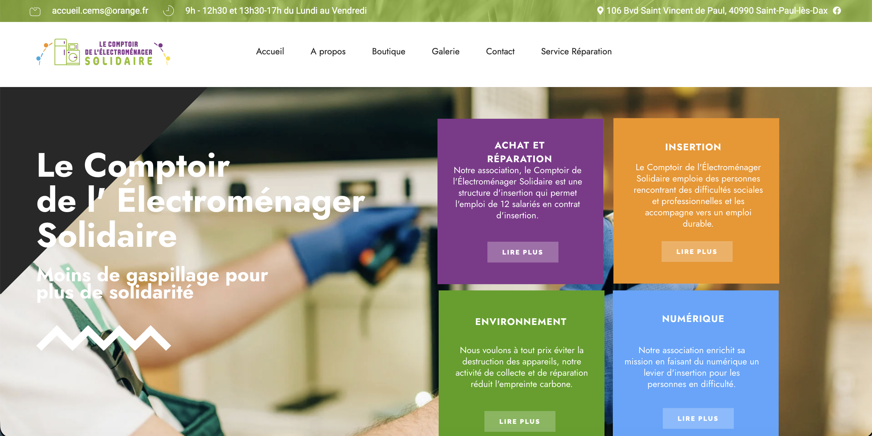 Le Comptoir de l'Électroménager Solidaire